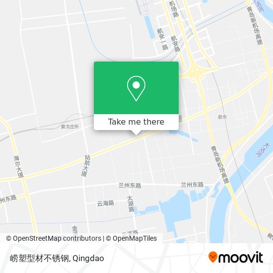 崂塑型材不锈钢 map