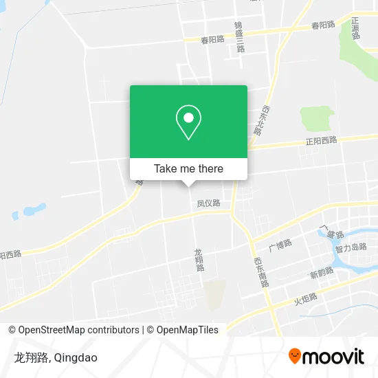 龙翔路 map