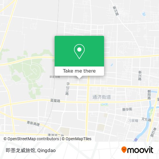 即墨龙威旅馆 map