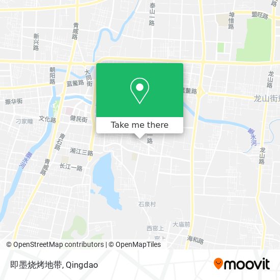 即墨烧烤地带 map