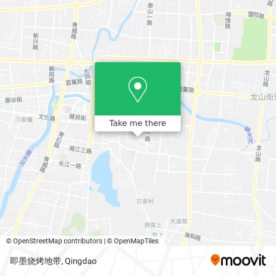 即墨烧烤地带 map