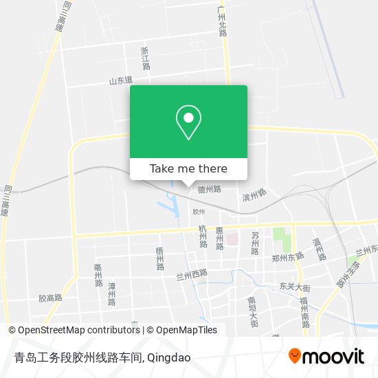 青岛工务段胶州线路车间 map