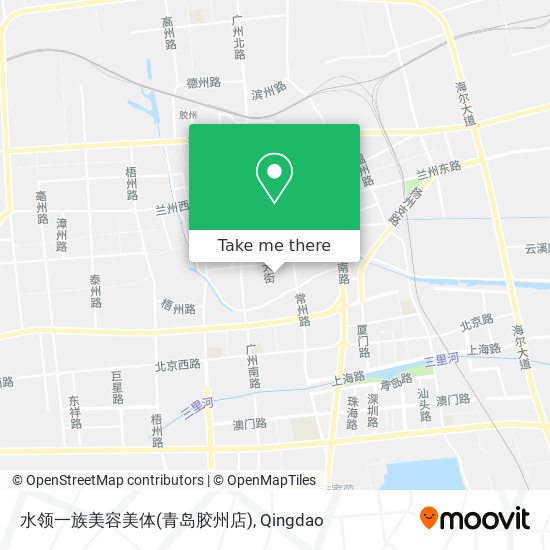 水领一族美容美体(青岛胶州店) map
