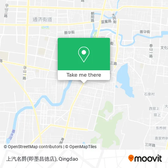 上汽名爵(即墨昌德店) map