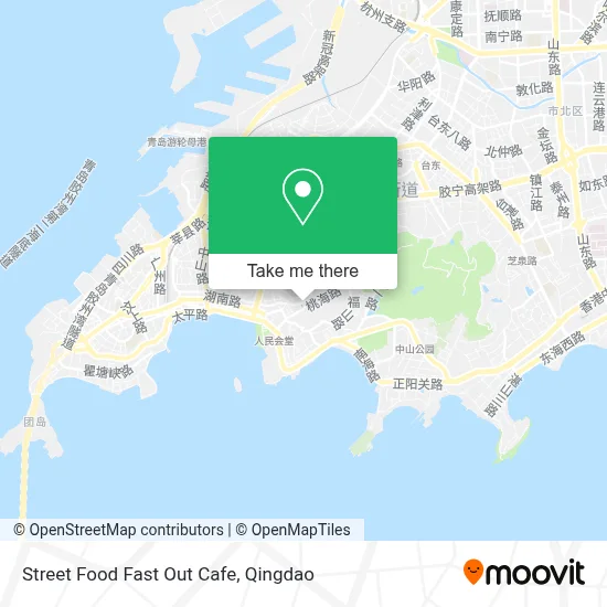 Street Food Fast Out Cafe map