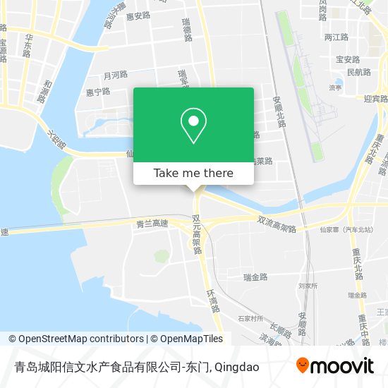 青岛城阳信文水产食品有限公司-东门 map