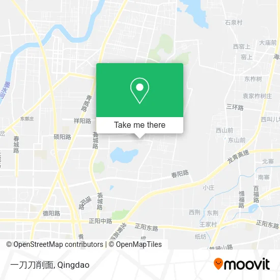 一刀刀削面 map