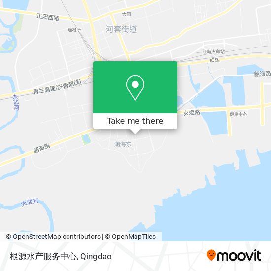 根源水产服务中心 map