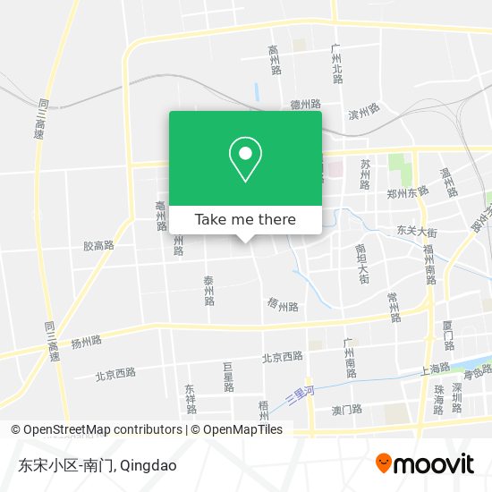 东宋小区-南门 map
