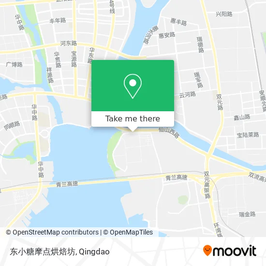 东小糖摩点烘焙坊 map