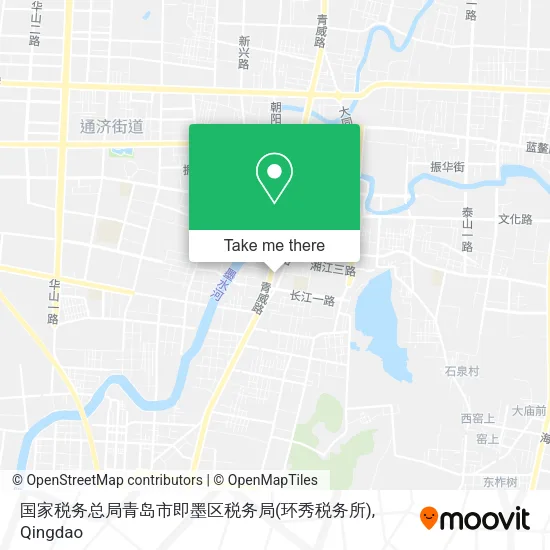 国家税务总局青岛市即墨区税务局(环秀税务所) map