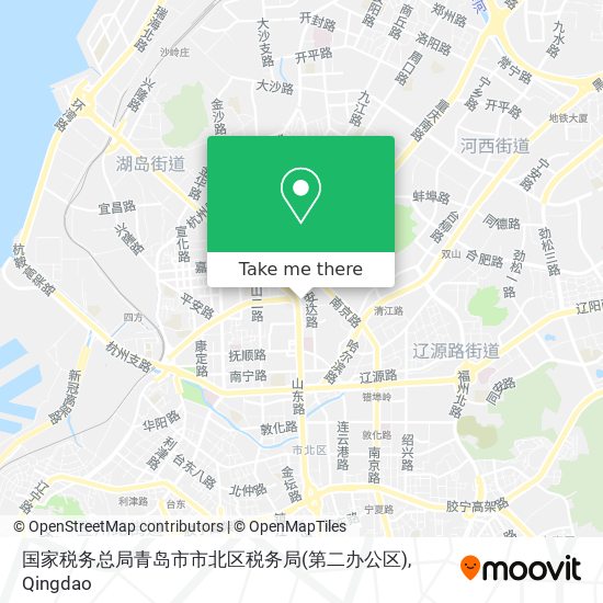国家税务总局青岛市市北区税务局(第二办公区) map