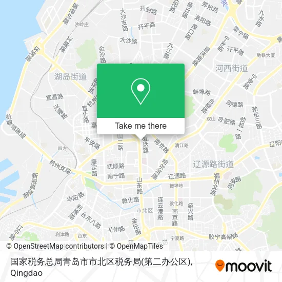 国家税务总局青岛市市北区税务局(第二办公区) map