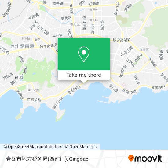 青岛市地方税务局(西南门) map