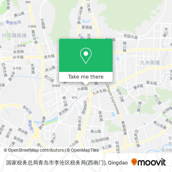 国家税务总局青岛市李沧区税务局(西南门) map