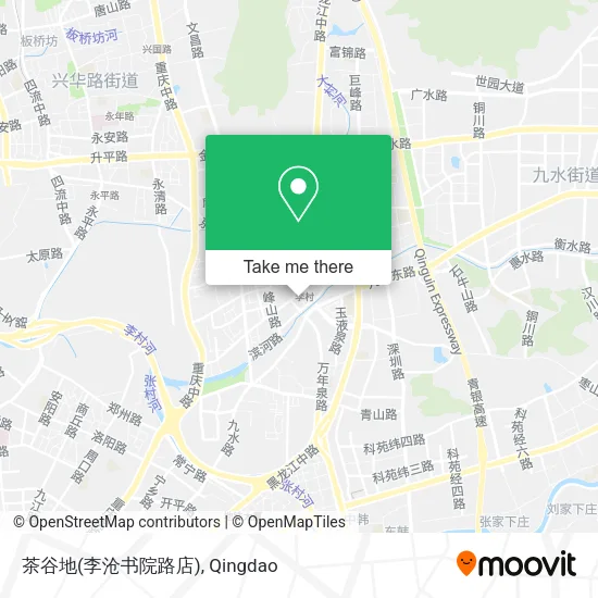 茶谷地(李沧书院路店) map