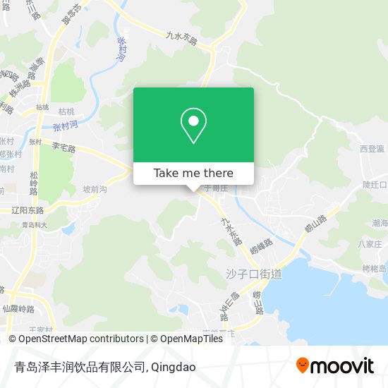 青岛泽丰润饮品有限公司 map