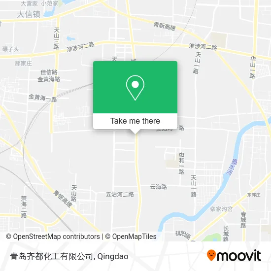 青岛齐都化工有限公司 map