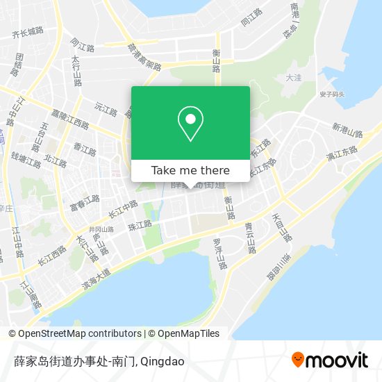 薛家岛街道办事处-南门 map