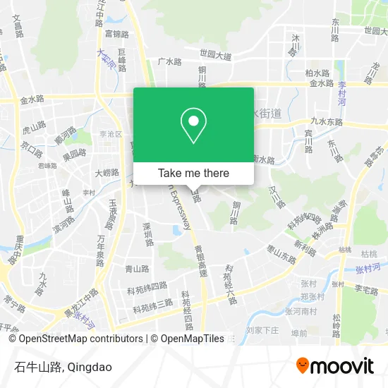 石牛山路 map