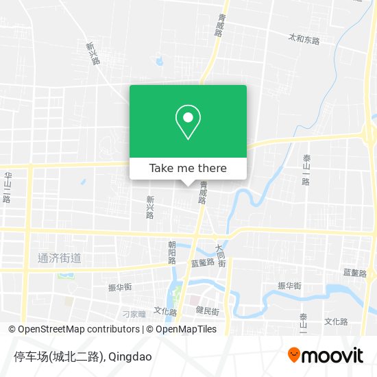 停车场(城北二路) map