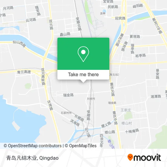 青岛凡锦木业 map