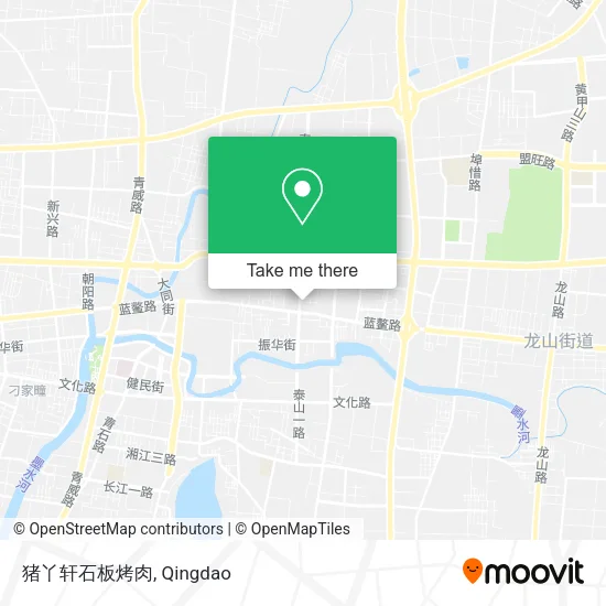 猪丫轩石板烤肉 map