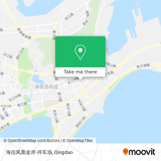 海信凤凰金岸-停车场 map