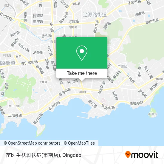 苗医生祛斑祛痘(市南店) map