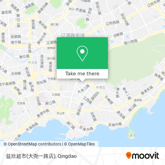 益欣超市(大尧一路店) map