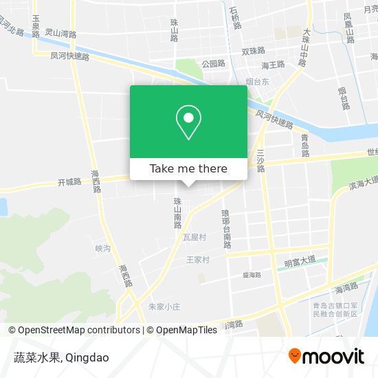 蔬菜水果 map