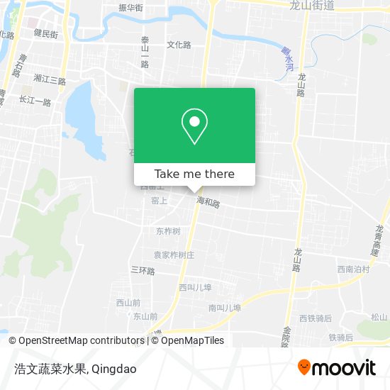 浩文蔬菜水果 map