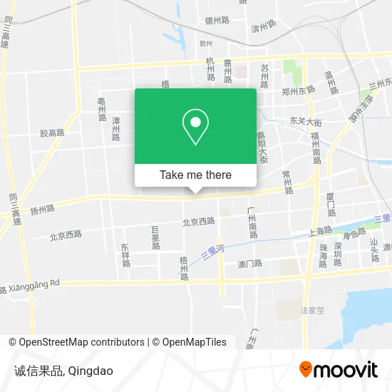诚信果品 map