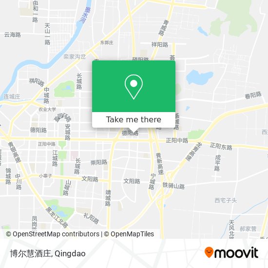 博尔慧酒庄 map