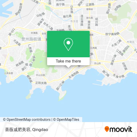 蔷薇减肥美容 map