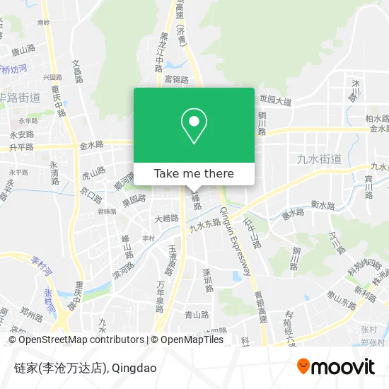 链家(李沧万达店) map