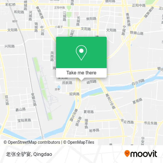 老张全驴宴 map
