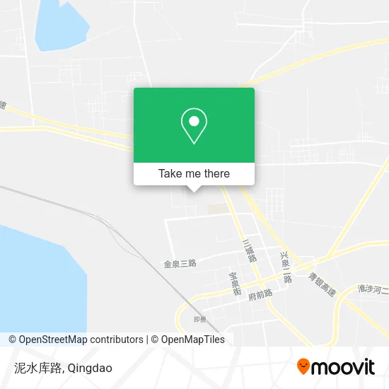 泥水库路 map