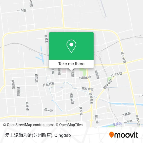 爱上泥陶艺馆(苏州路店) map