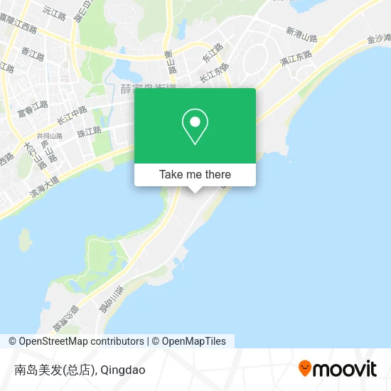 南岛美发(总店) map