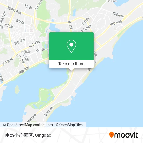 南岛小镇-西区 map