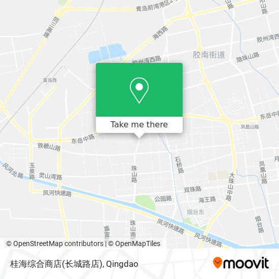 桂海综合商店(长城路店) map