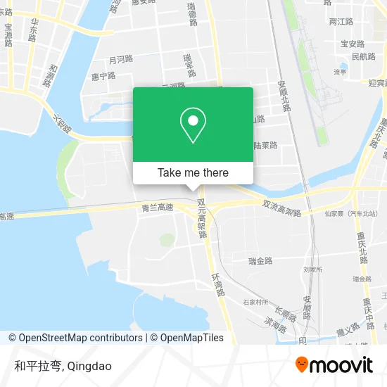 和平拉弯 map