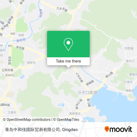 青岛中和佳国际贸易有限公司 map