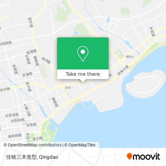 佳铭三木造型 map