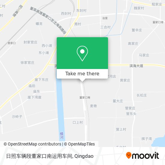 日照车辆段董家口南运用车间 map