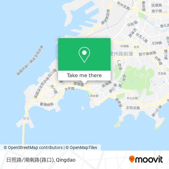 日照路/湖南路(路口) map