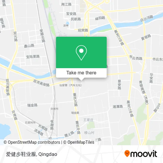 爱健步鞋业服 map