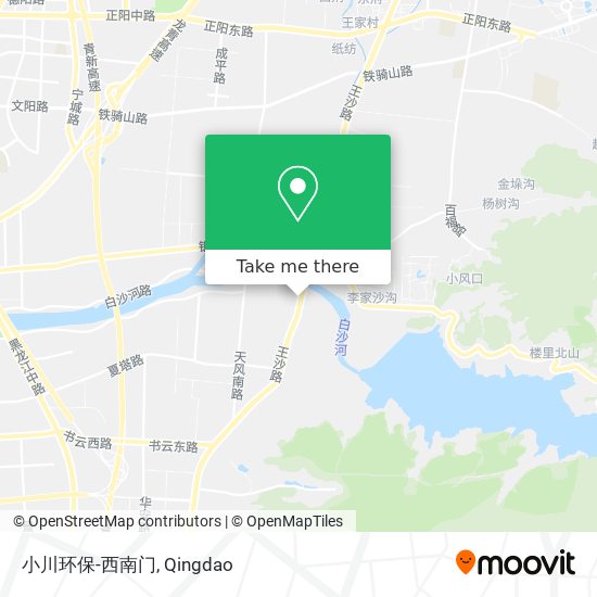 小川环保-西南门 map