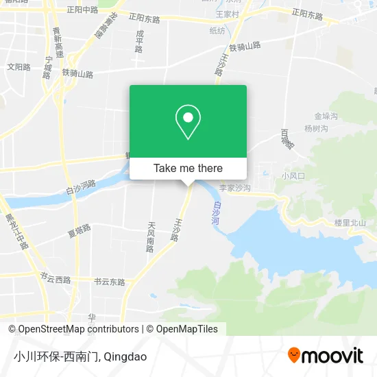 小川环保-西南门 map
